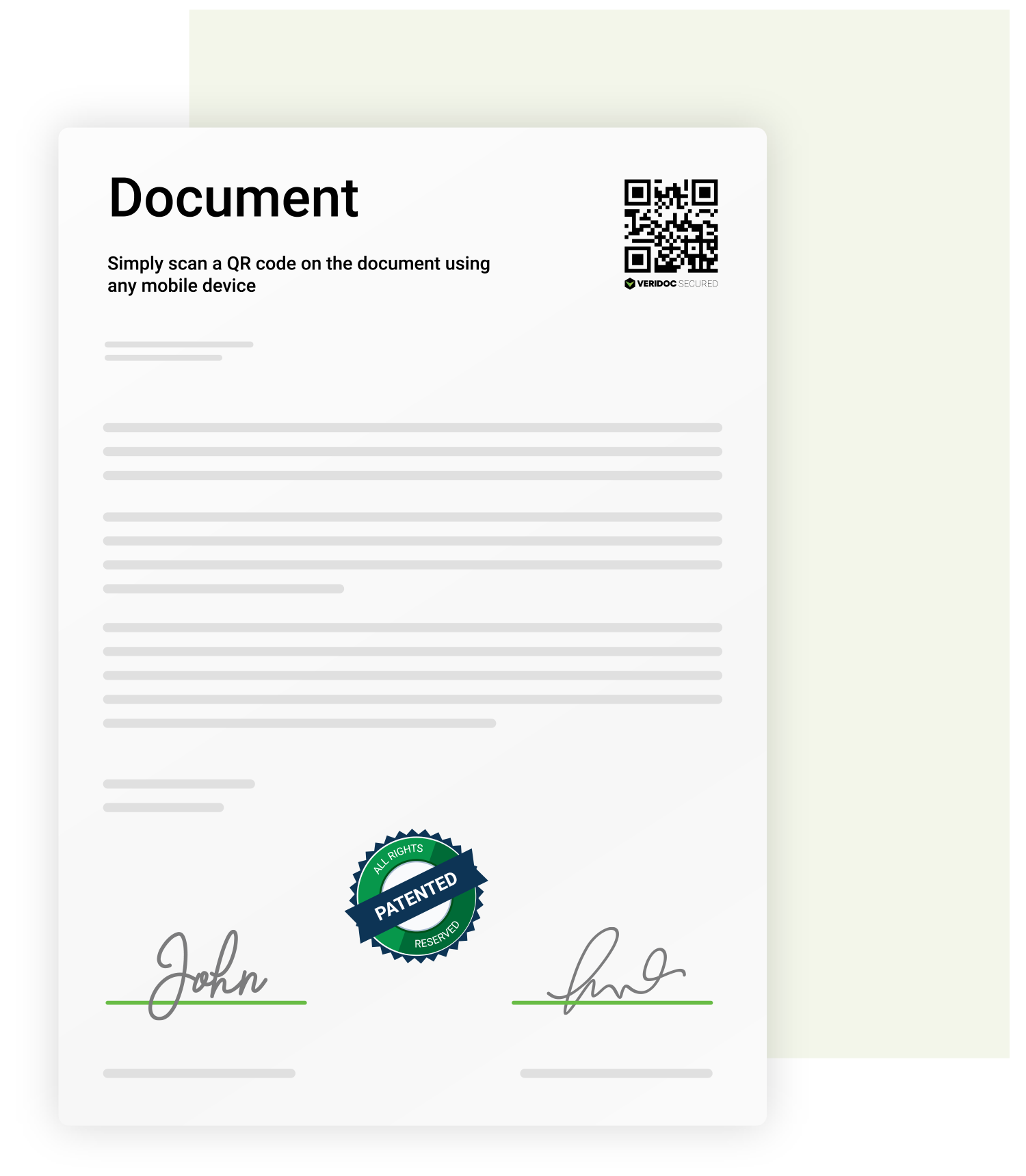 Verifiable Electronic Signatures and Documents